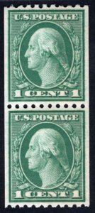 SCOTT  #486 PAIR - Superb-98 - OGnh - w/PSAG  Cert -  SMQ $185