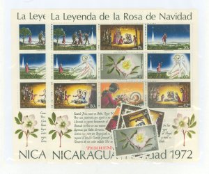 Nicaragua #C813-C821a/C821a var Mint (NH)