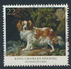 Great Britain SG 1531  Used  - Dogs George Stubbs Painting