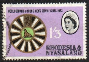 Rhodesia & Nyasaland Sc #190 Used