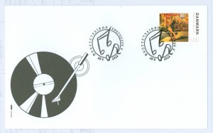 Denmark 1479 2010 unaddressed cacheted FDC, Danish band Gasolin cover on stamp