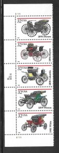 #3019-23 MNH Strip of 5