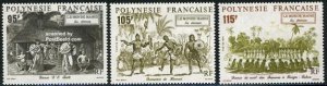 French Polynesia 1992, Folklore 3v, MNH