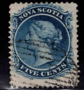 Nova Scotia Scott 12 Used stamp nicely centered