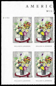 PCBstamps  US #4653 PB $1.80(4x{45c})William H Johnson, MNH, (PB-1)