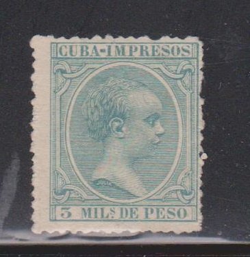 CUBA Scott # P28 Mint NO GUM - Newspaper Stamp