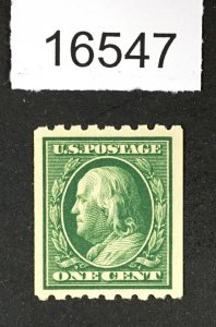 MOMEN: US STAMPS # 390 MINT OG NH XF POST OFFICE FRESH CHOICE LOT #16547