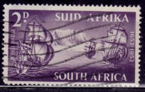 South Africa, 1952, Landing of Riebeeck, 1 1/2p, sc#117, used**