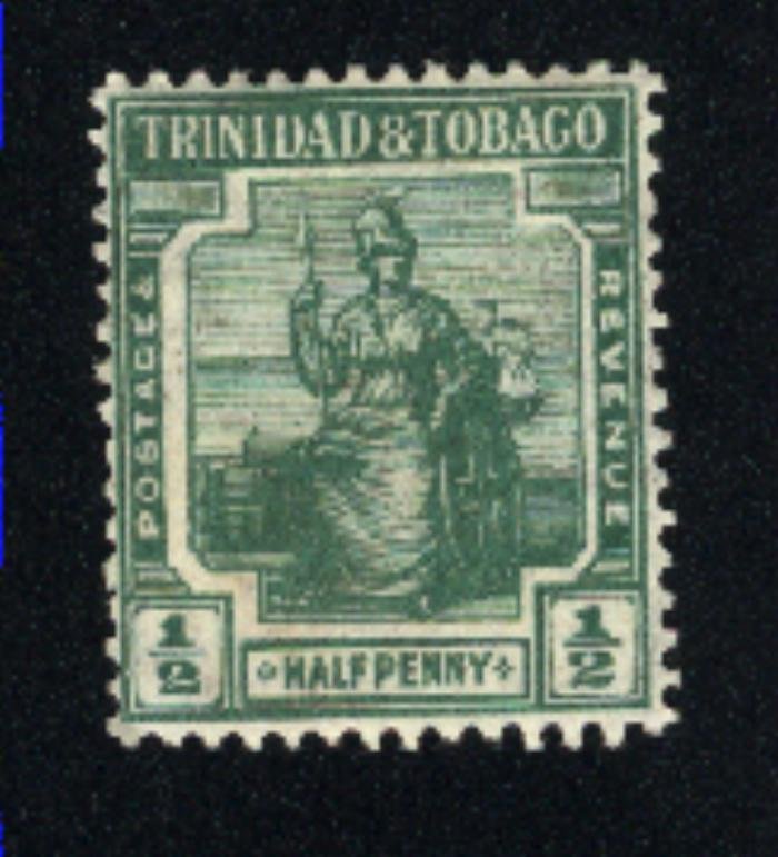 Trinidad & Tobago # 1   Mint  1913 PD