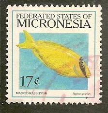 Micronesia     Scott  309   Fish    Used
