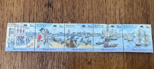 1987 Australia, Australian settlement issue, Departure of the fleet