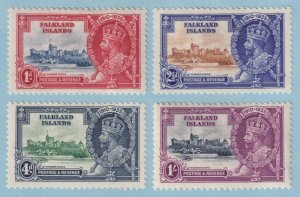 FALKLAND ISLANDS 77 - 80  MINT HINGED OG * NO FAULTS EXTRA FINE ! - X809