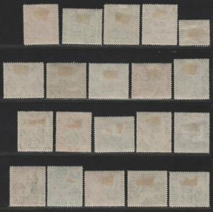 $Malta Sc#191//205 M/LH/VF, part set, ex. 193, Cv. $49.60 