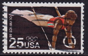 USA - 1988 - Scott #2380 - used - Sport Gymnastics