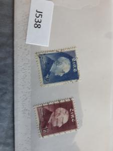 Ireland #157-158 used