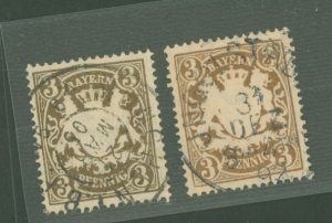 Bavaria #59-60 Used Multiple