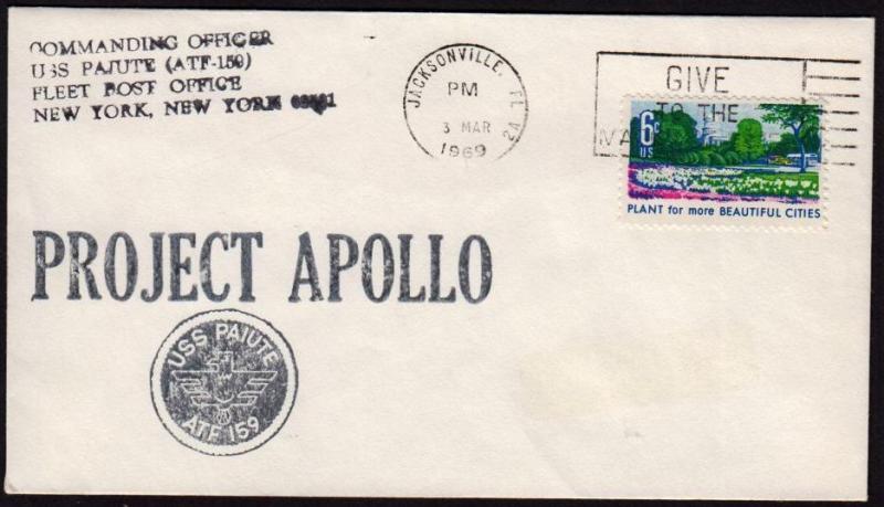 1969 Apollo 9 USS Paiute  ATF-159 Jacksonville, Florida