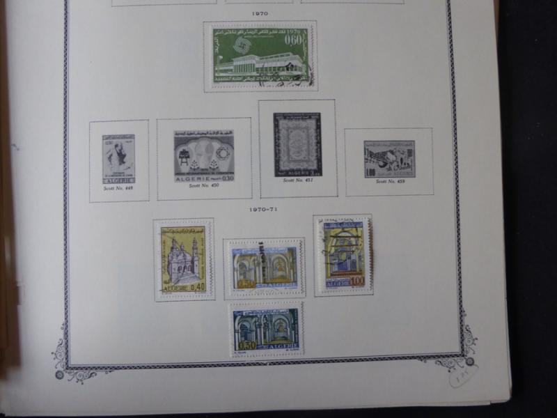 Algeria 1924-1971 Stamp Collection on Scott Specialty Album Pages