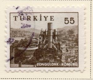 Turkey 1959-60 Early Issue Fine Used 55k. 093969