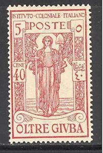 Oltre Giuba B4 mint never hinged SCV $ 1.20