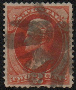 USA #178 XF-SUPERB, cork cancel, vibrant color, SELECT!