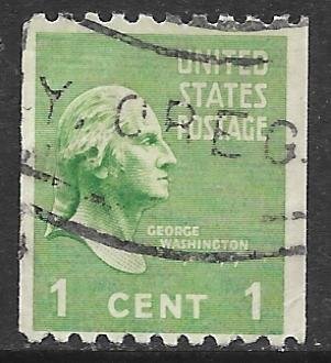 USA 848: 1c Washington, used, F-VF