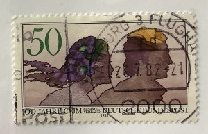 Germany 1982 Scott 1375 used - 50pf, CVJM Centenary
