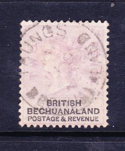 BRITISH BECHUANALAND  1888  2d PALE DULL LILAC QV  FU SG 11a