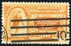 E3, Used XF 10¢- Well Centered Fresh Stamp - Stuart Katz