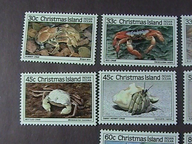 CHRISTMAS ISLAND # 162-173-MINT NEVER/HINGED-COMPLETE SET------1985