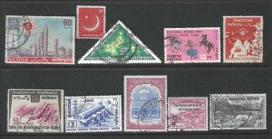 Pakistan 83, 120, 150, 162, 175, 184, 187, 205, 208, 264 Used SC:$2.50