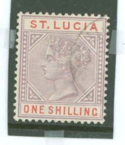 St. Lucia #37a Unused