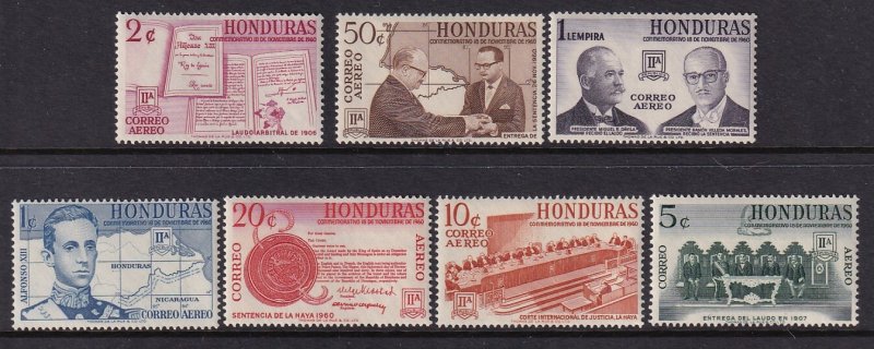 Honduras C309-C315 MNH VF