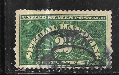 US #QE4 $0.25 deep green   (U) CV $3.75