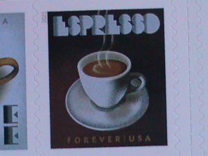 UNITED STATES-CAFFE LATTE-CAPPUCCINO- MOCHA COFFEE-FOREVER MNH BOOKLET VF