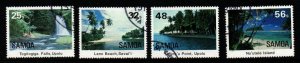 SAMOA SG669/72 1984 SCENIC VIEWS  USED