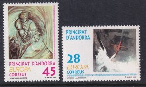 Andorra Spanish 233-224 MNH VF