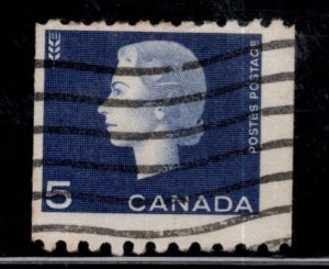 CANADA Scott 409  Used QE2 Coil stamp