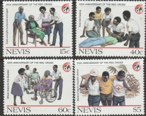 Nevis,  #565-568 MNH From 1988