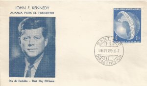Kennedy Chile FDC #!