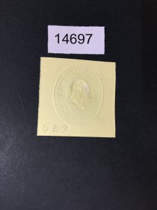 US STAMPS # U312 CUT SQUARES POSTAL STATIONERY USED CAT. $ LOT #14697