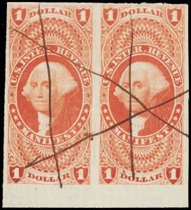 U.S. REV. FIRST ISSUE R72a  Used (ID # 118537)