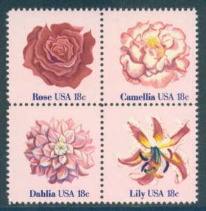 1876-1879 18c Flowers Fine MNH OA0580