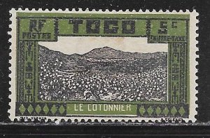 Togo J11: 5c Cotton Fiekd, MH, VF, gum dist.