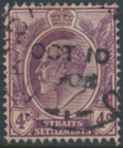 Straits Settlements    SC# 112 Used see details & scans