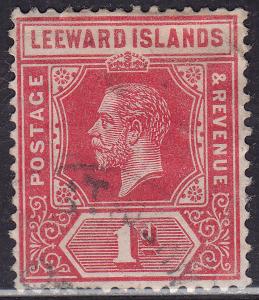 Leeward Islands 48 Used 1912 King George V