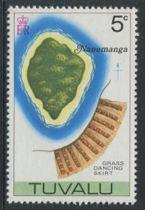 Tuvalu - Scott 26 - Pictorial Definitives -1976 - MNH - Single 5c Stamp
