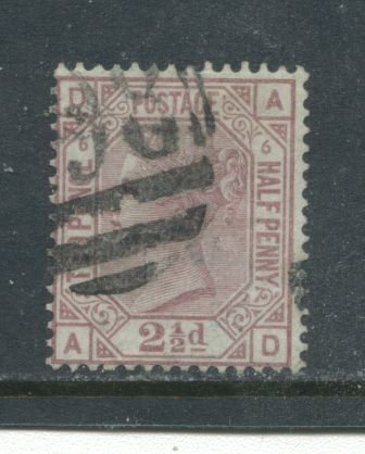 Great Britain 67  Used Plate 6 cgs (1