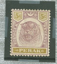 Perak #51v Unused Single