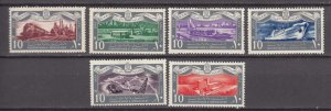 J40983  JL Stamps 1959 egypt set mh #467-72 designs